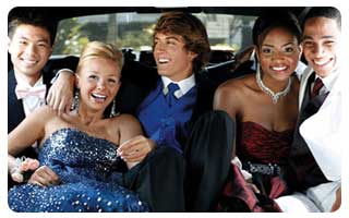 Winter Formal Party Bus