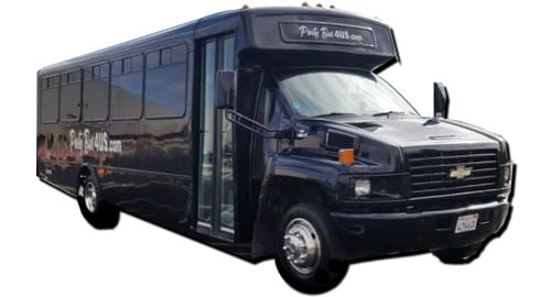 25 passenger party bus rentals